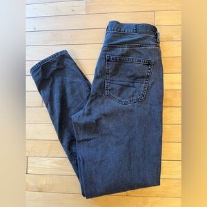 American Eagle Outfitters Faded Black Mom Jeans Size 6 Long